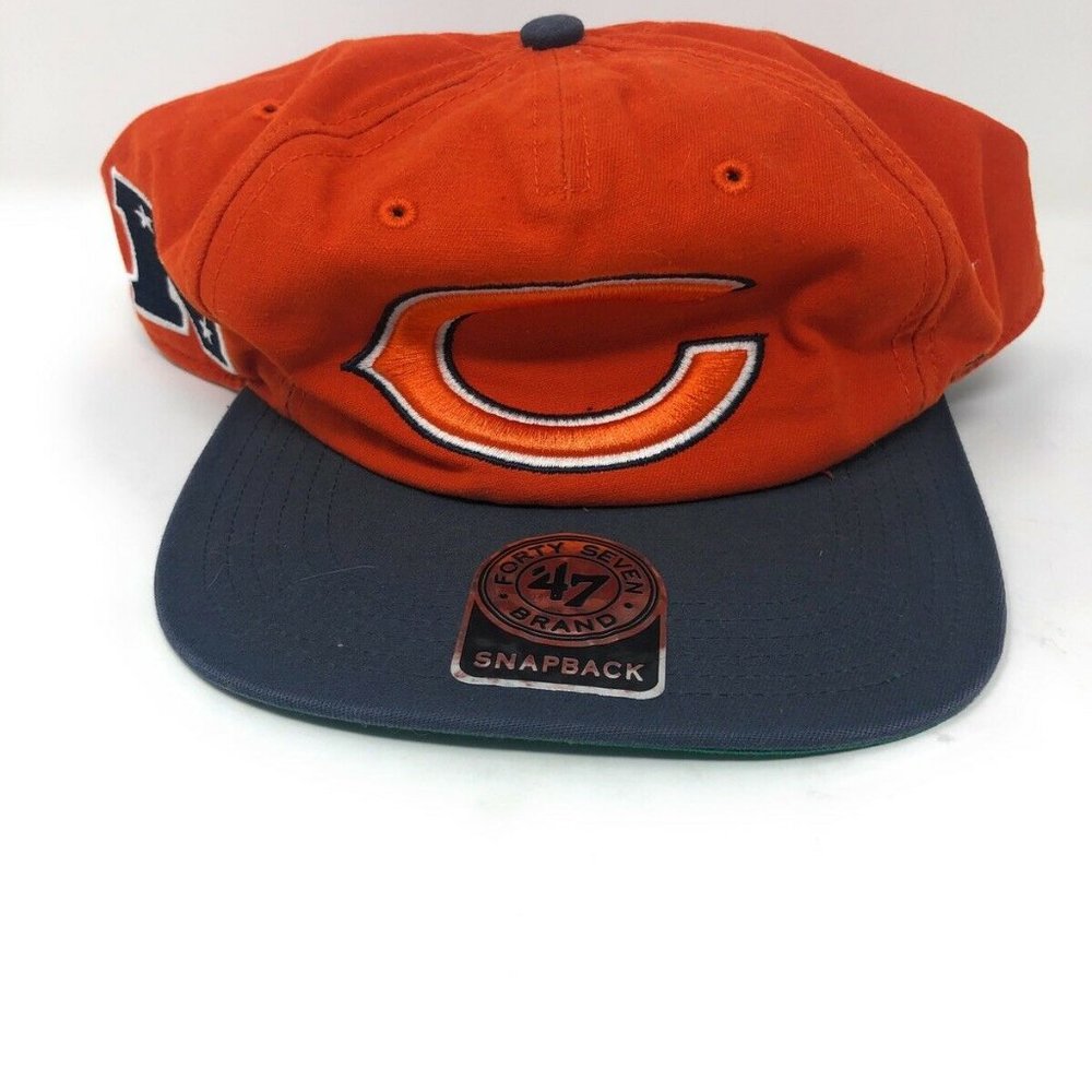 Chicago Bears 47 Brand Orange Marvin 47 Captain RF